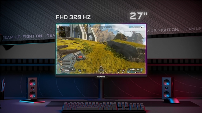 纯白颜值、双模切换：“纯白小金刚”技嘉M27UP ICE显示器登场(图2)