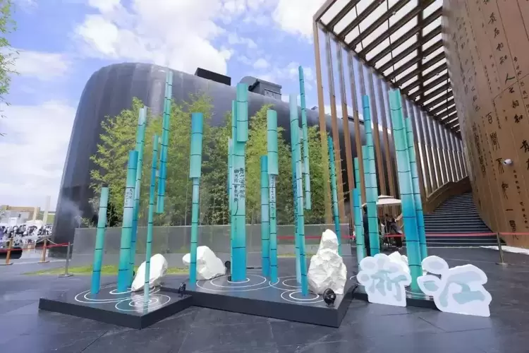 强脑科技惊艳亮相大阪世博会，以科技之笔绘诗画浙江(图2)