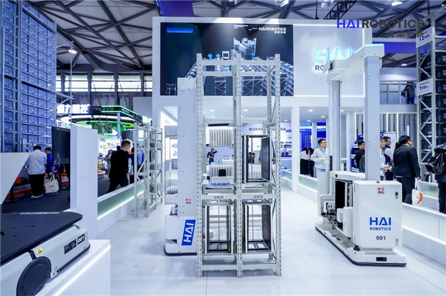 海柔创新闪攀机器人、K1200亮相亚洲物流展，新智造中心提升10倍产能(图3)