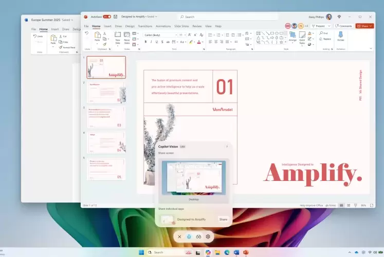 Windows 11 即将通过新更新引入一系列人工智能功能(图1) Windows 11 即将通过新更新引入一系列人工智能功能(图1)
