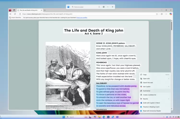 Windows 11 即将通过新更新引入一系列人工智能功能(图2) Windows 11 即将通过新更新引入一系列人工智能功能(图2)