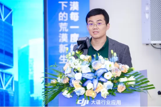 智慧运维守护塞北绿电长城 大疆无人机助力“沙漠变绿洲”(图3)