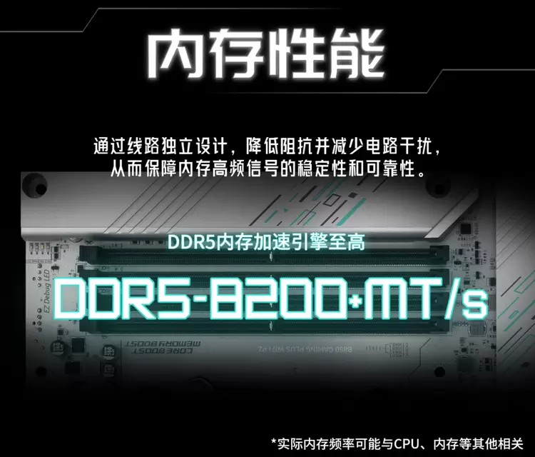 微星B850 GAMING PLUS WIFI PZ背插主板上市，畅享AM5平台(图4)