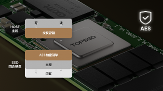 天硕工业级M.2 NVMe SSD固态硬盘国密+AES256全盘加密构建数据安全长城(图2)
