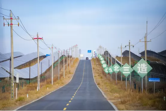 智慧运维守护塞北绿电长城 大疆无人机助力“沙漠变绿洲”(图11)