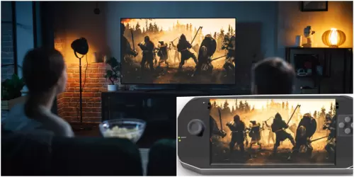 随时随地在大屏幕上畅玩游戏:将便携式游戏机连接到支持 HDMI® 技术的高清电视(图1) 随时随地在大屏幕上畅玩游戏:将便携式游戏机连接到支持 HDMI® 技术的高清电视(图1)