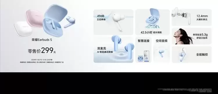 荣耀耳夹耳机2 Pro正式发布：配置满分+Pro级体验 国补到手价466.65元(图12)