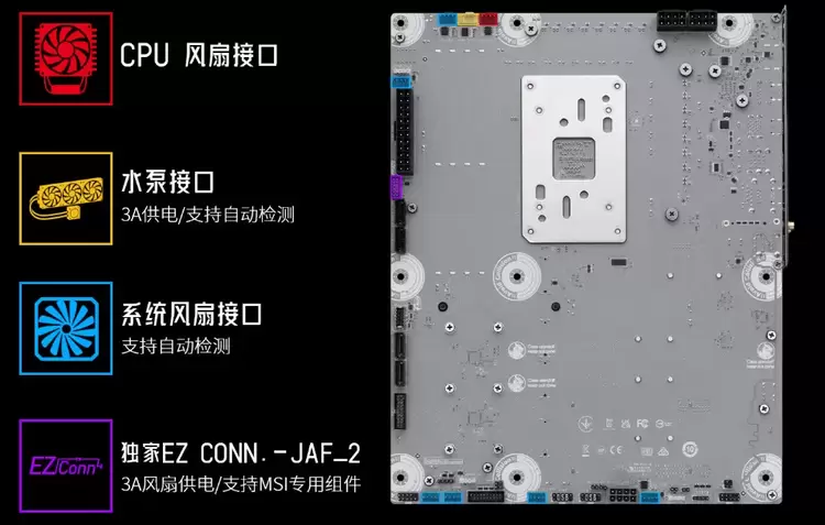 微星银色战斧降临！X870E TOMAHAWK MAX WIFI PZ背插主板上线(图2)