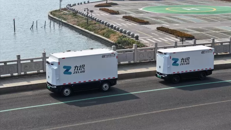 “苏州独角兽”落地自贡,九识无人配送引领绿色浪潮(图3) “苏州独角兽”落地自贡,九识无人配送引领绿色浪潮(图3)