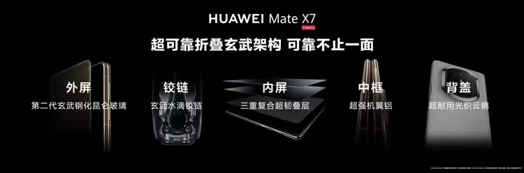HUAWEI Mate X7正式发布，折叠引领者，巅峰之上再突破(图4)