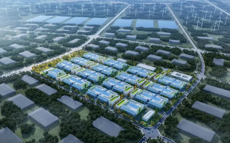 中金数据乌兰察布零碳算力基地首批算力机房验收交付(图1)