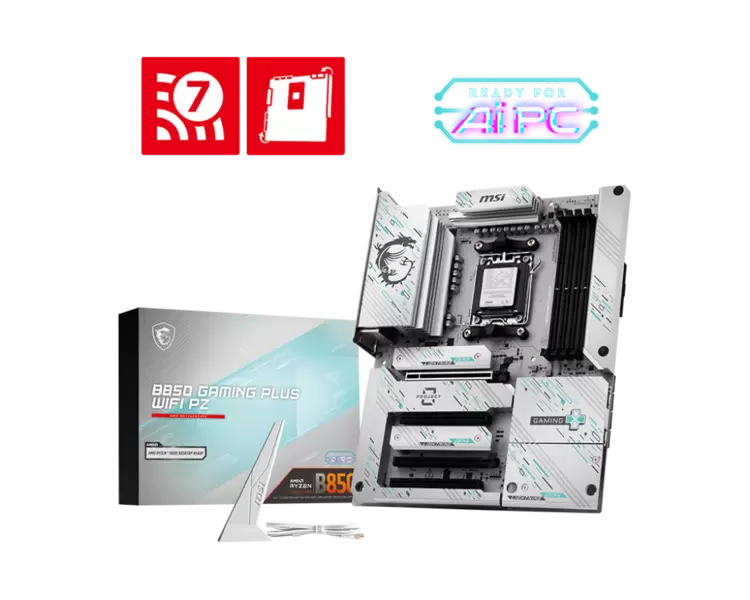 微星B850 GAMING PLUS WIFI PZ背插主板上市，畅享AM5平台(图1)