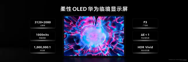 全新鸿蒙二合一平板电脑！华为MatePad Edge 11月25日正式发布(图5)