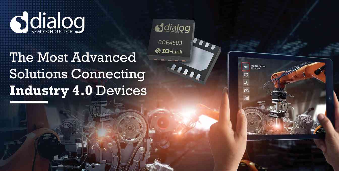 Dialog推出高度优化的IO-Link IC，助力连接下一代工业4.0设备(图1)