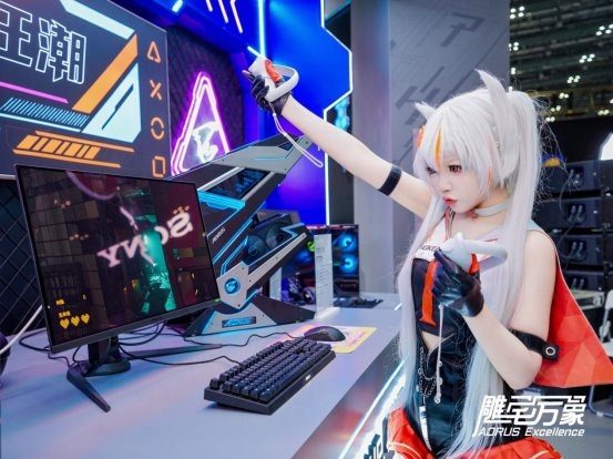 BW2025技嘉AORUS战力全开，次元突破！硬核电竞引爆文化狂潮(图2)