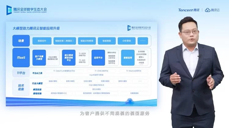 腾讯吴永坚：打通AI大模型落地全链条，助力千行百业更智能、更高效(图1)