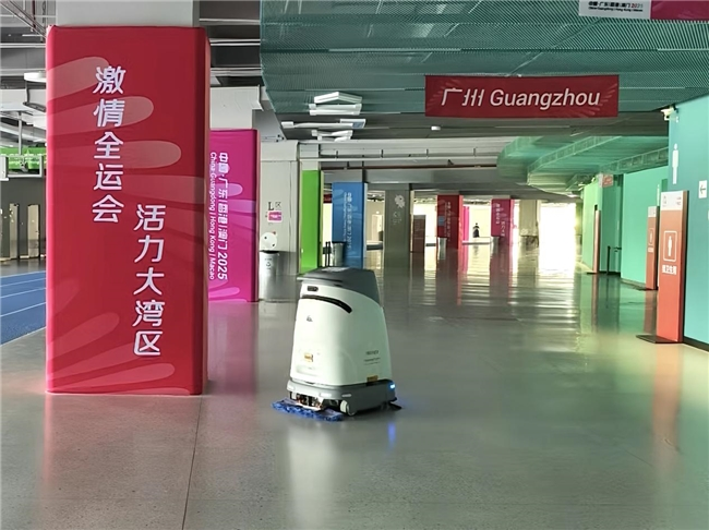 科技护航全运会：智行者无人驾驶清洁车助力粤港澳全运会场馆智能化运维(图1)
