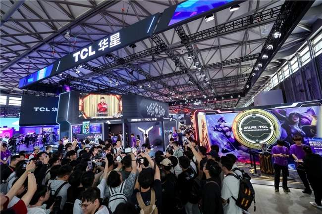 ChinaJoy2025：TCL 全场景电竞显示产品适配多元娱乐，智能终端服务玩家日常(图1)