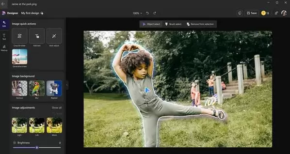 微软的Designer应用登陆iOS和Android，带有人工智能编辑和创作功能(图2)