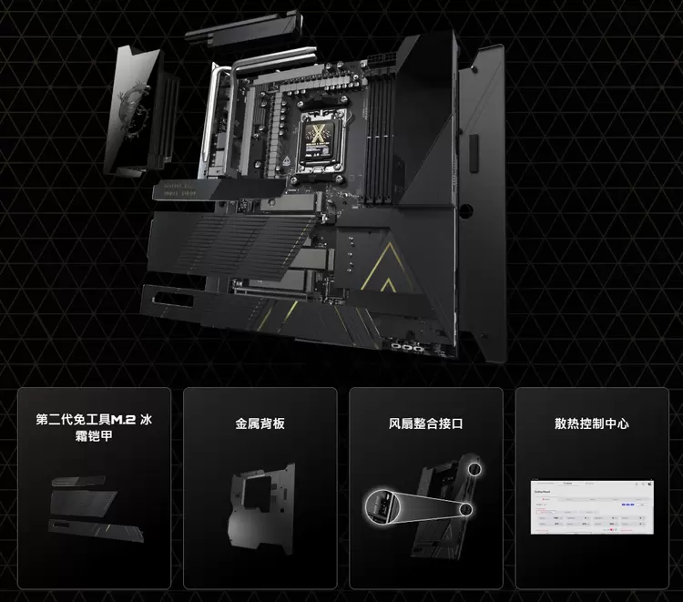 微星发布十周年限定MEG X870E GODLIKE X EDITION超神主板，全球限量1000片(图4)