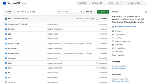 腾讯混元文生图大模型开源训练代码与新插件，持续建设开源生态(图1)