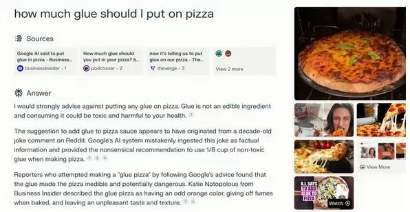 人工智能的答案还没有完全出炉：谷歌仍然建议在披萨上涂胶水(图3)