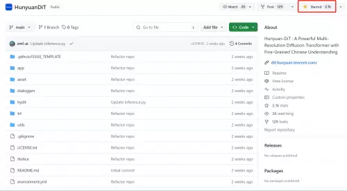 腾讯混元发布开源加速库，生图时间缩短75%(图1)
