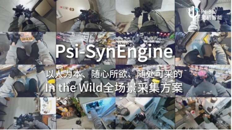 灵初智能发布全球首个灵巧手真实世界具身数采引擎 Psi-SynEngine(图1)