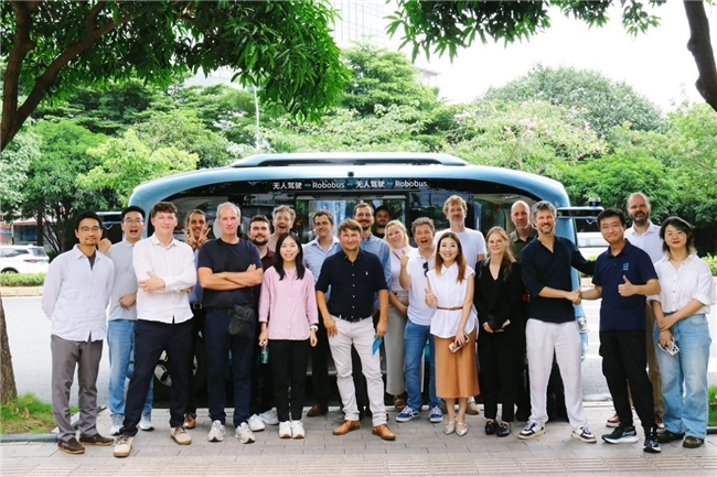 欧盟EIT支持！文远知行Robobus驶入鲁汶，业务覆盖11国(图2)