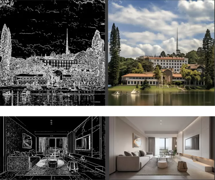 腾讯混元文生图开源模型上线三款ControlNet插件，让创作更自由(图7)