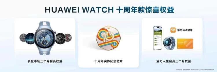 搭载HarmonyOS 6.0,开启新篇章:HUAWEI WATCH 十周年款正式发布(图7) 搭载HarmonyOS 6.0,开启新篇章:HUAWEI WATCH 十周年款正式发布(图7)