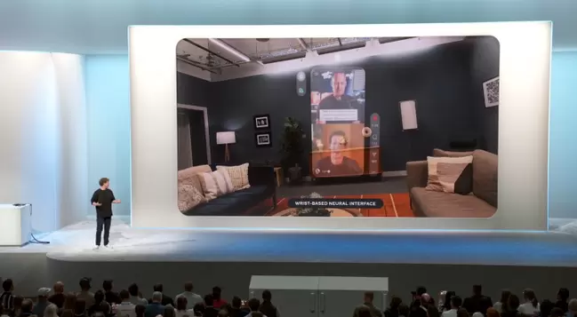 Meta展示首款全息AR眼镜Orion以及神经交互接口(图4)