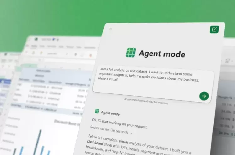 微软在Excel和Word中推出Office智能体功能(图1)