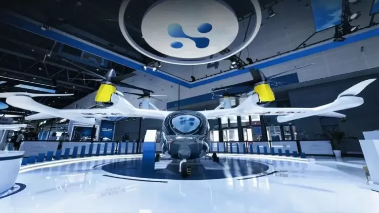 沃飞长空携手杭实集团亮相数贸会,勾勒未来出行图景(图1) 沃飞长空携手杭实集团亮相数贸会,勾勒未来出行图景(图1)