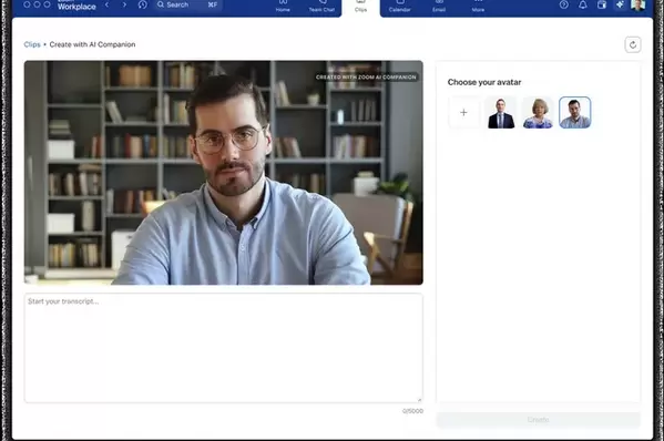 Zoom将让人工智能数字人代替开会,本人则可以去海滩了(图1) Zoom将让人工智能数字人代替开会,本人则可以去海滩了(图1)