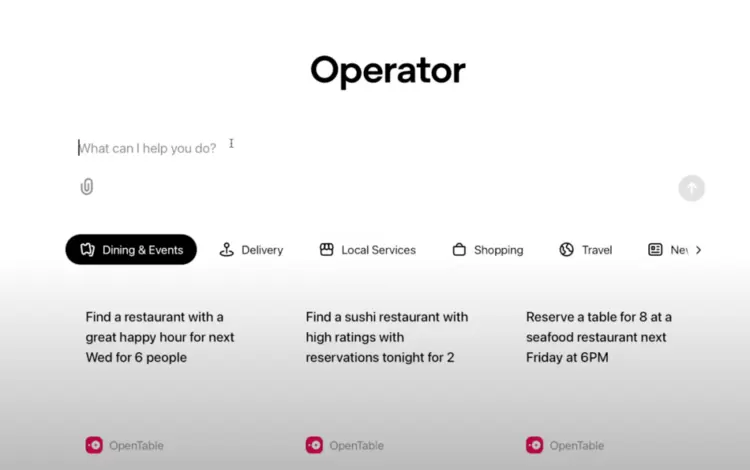 OpenAI上线首款AI智能体Operator： 能操控电脑，像人类一样浏览网页(图3)