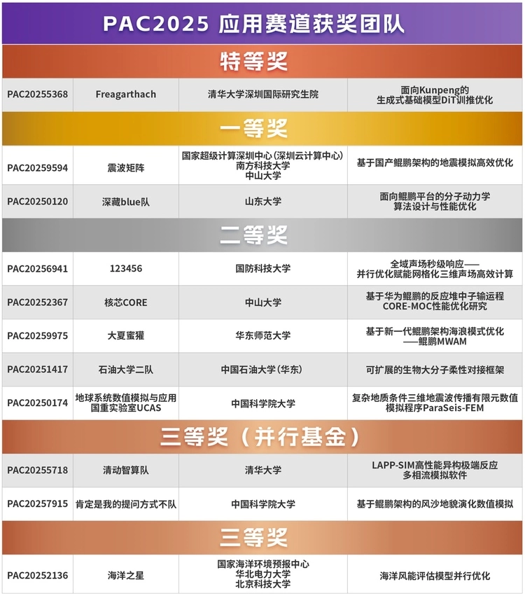 PAC2025：鲲鹏平台“挑大梁”，国产算力点燃青春力量(图2)
