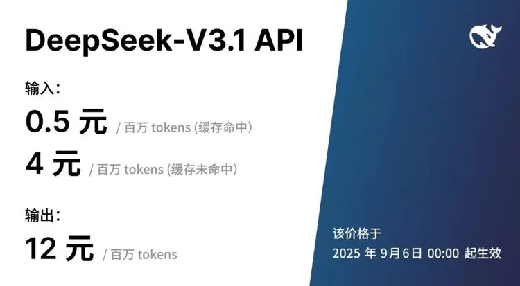 DeepSeek-V3.1 发布，迈向 Agent 时代的第一步(图4)