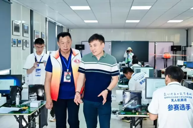 昆明市2025年职工职业技能竞赛无人机赛项在飞虎实训基地精彩启幕(图2)