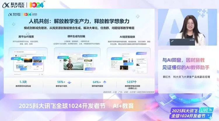 科大讯飞“AI+教育”产品全新升级(图1) 科大讯飞“AI+教育”产品全新升级(图1)
