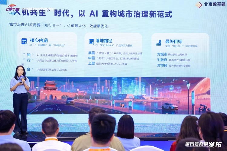 北京数基建发布“知行IntAct”混合智能体产品,以AI定义城市治理新范式(图2) 北京数基建发布“知行IntAct”混合智能体产品,以AI定义城市治理新范式(图2)