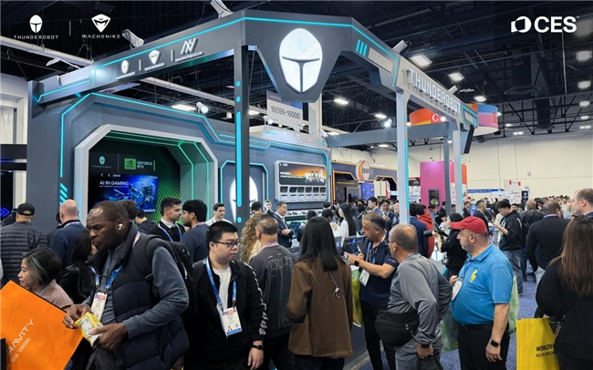 连续两年闪耀CES，雷神科技领衔中国电竞出海(图1)