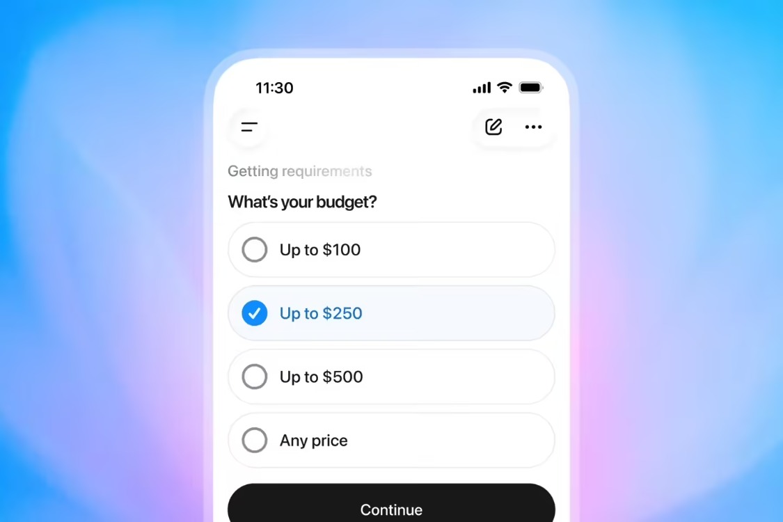 OpenAI 推出购物研究工具，ChatGPT 变身更懂你的 AI 购物小助手