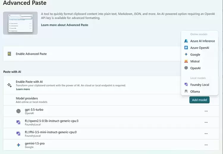 微软推出支持设备端AI的智能复制粘贴功能(图2)