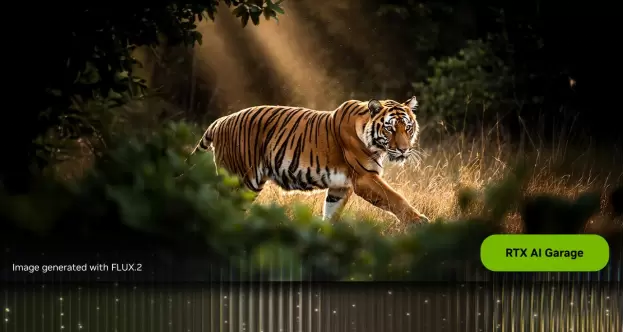 FLUX.2 图像生成模型发布，针对 NVIDIA RTX GPU 优化(图1)