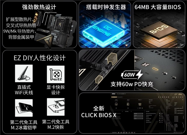 微星MAG X870E ACE MAX战神主板首发,定义AM5平台新标杆(图3) 微星MAG X870E ACE MAX战神主板首发,定义AM5平台新标杆(图3)