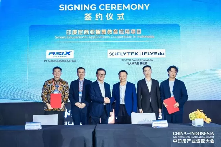 科大讯飞携手印尼金光集团,共拓AI赋能教育新蓝海(图1) 科大讯飞携手印尼金光集团,共拓AI赋能教育新蓝海(图1)