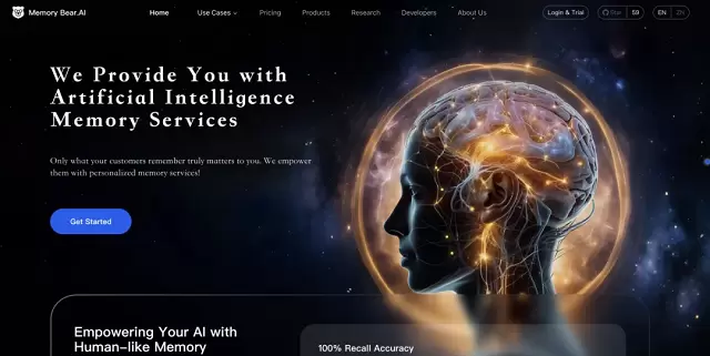 超30万人观看!记忆熊v0.2.0发布,以记忆重构AI认知能力(图1) 超30万人观看!记忆熊v0.2.0发布,以记忆重构AI认知能力(图1)