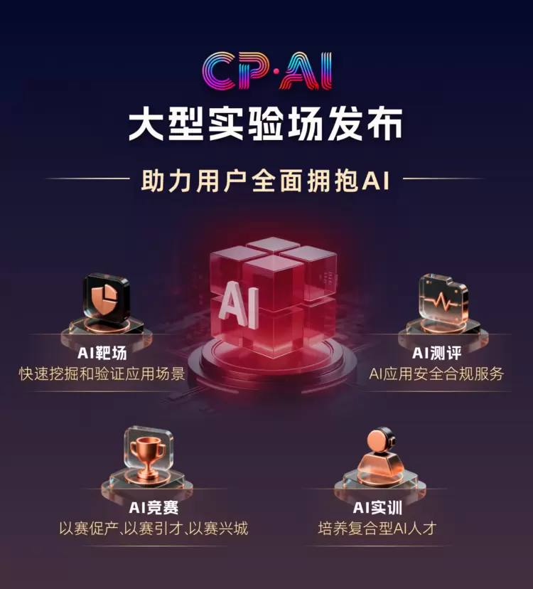 赛宁「CP·AI大型实验场」全新发布，构筑产业级AI实践基座(图1)