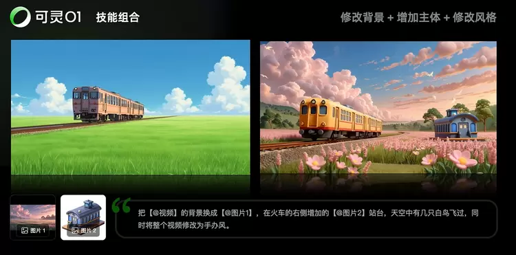 全球首个大一统多模态视频模型可灵O1发布 让P视频像P图一样简单(图4)